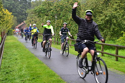 Inklusive Radtour mit der Lebenshilfe Friesland